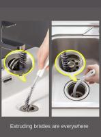 Cepillo De Limpieza 4 En 1 Para Baño Y Toilette Multifuncional Eco-amigable Plástico Verde Y Blanco Cepillo De Ventanas - details 0