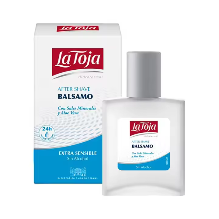 La Toja - Bálsamo After Shave Hidrotermal Extra Sensible 100ml - Calma la Irritación de la Piel - Piel Sensible - Hidratación Intensa - 1