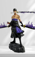 Figura De Acción Zoro Clásica One Piece Roronoa Zoro Modelo Flow Shura Serie 40cm PVC Adorno De Escritorio Juguetes GK Regalos Para Hombres Y Mujeres - details 11