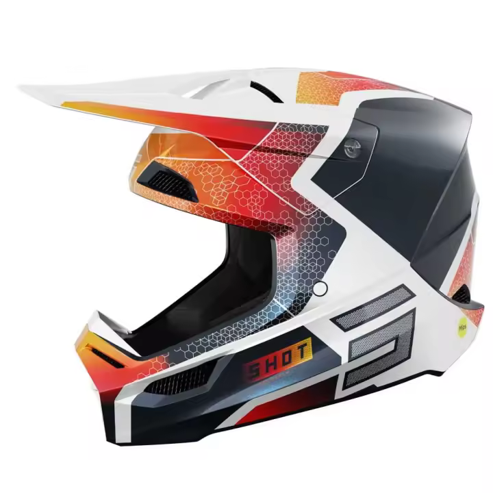 Shot Casco Off-road Race Phaser Blanco Adulto - 1