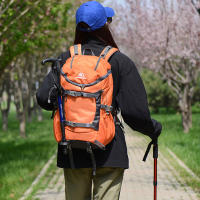 Mochila De Hidratación Para Senderismo 30L De Tela Oxford Multifuncional Para Ciclismo Camping Picnic Deporte Al Aire Libre Unisex - details 15