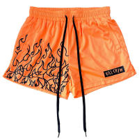 Shorts De Verano Para Hombres 2024 Tres Puntos Alrededor De La Rodilla Deportivos Transpirables Y De Secado Rápido Para Running - details 13