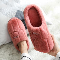 Zapatillas De Peluche Para Hombres Y Mujeres Cómodas Y Térmicas Para El Invierno Antideslizantes Suaves Para El Hogar Interior Dormitorio - details 4