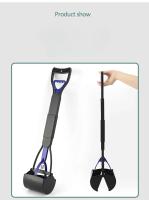 Limpia Mascotas Plegable Con Mango Largo 70cm Clip Para Perros Y Gatos Productos De Limpieza Portátil Para Interior Y Exterior - details 7