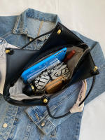 Bolso De Hombre Para Mujer Diseño Moda Nueva Línea Tote De PU Con Cierres De Cremallera Y Dos Manijas Estilo Casual - details 15