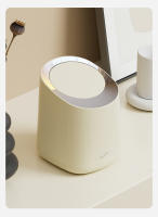 Mini Papelera De Escritorio Lindo Y Compacta Capacidad Doble Para Oficina Y Dormitorio Recipiente De Almacenamiento Pequeño Con Estilo De Bomba - details 10