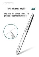 Kit De Manicura Y Pedicura MR.GREEN 7Pcs Herramientas De Afeitar De Acero Inoxidable Profesional Con Estuche De Viaje Para Cuidado De Uñas - details 12