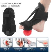 Soporte de Fascitis Plantar, férula de Fascitis Plantar Simple para mantener la posición correcta del pie para el alivio de la Fascitis Plantar - details 0