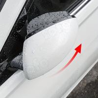 Protector De Espejo Retrovisor Trasero De Coche Con Pestaña Antirayas Fibra De Carbono Visera Para Loco De Manos Blancas Accesorios De Coche - details 2