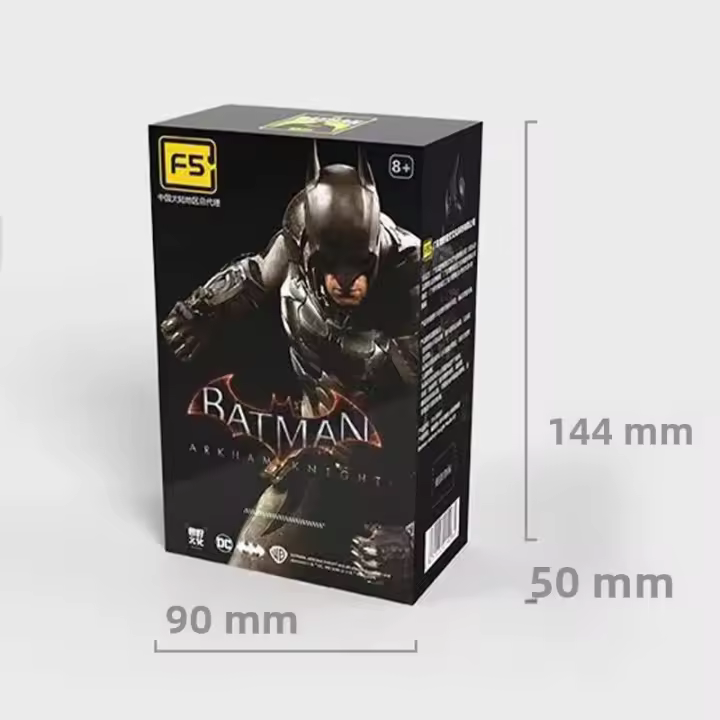 Figura De Colección Batman Arkham Knight F5 ROUNDD CULTURE Con Deathstroke Y Red Hood Caja Sorpresa Modelo Movable De Anime Para Jóvenes Adultos - 1