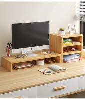 Soporte Ergonómico Para Monitor Y Teclado Organizador De Escritorio Con Almacenamiento Plástico Blanco Y Negro 12 Pulgadas - details 5