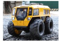 Modelo De Coche Todoterreno De Metal Diecast 1:24 Sherp Ruso Con Sonido Y Luz Coleccionable Para Hobby O Regalo Para Mayores De 14 Años - details 20