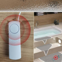 Sensor De Fugas De Agua Con Alarma De Sonido Sistema De Automatización Para El Hogar Protección Contra Sobrecargas Y Desbordamientos De Agua - details 1