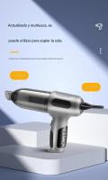 Aspirador de mano inalámbrico para automóvil, soplador de vacío, todo en uno, suministros para automóvil de succión súper potente para el hogar, mini portátil, succión explosiva de dos velocidades sin escobillas de 20000 Pa_carga de succión, soplado y bom - details 4