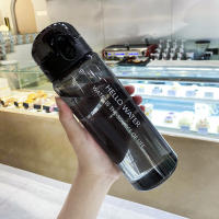 Botella De Agua Deportiva Transparente 780ml Reutilizable Para Gimnasio Viajes Exterior Escuela Con Cierre Hermético Y Diseño Fresco - details 1