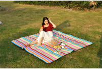 Manta De Camping Impermeable Con Correa De Cuero Manta De Playa Rectangular Con Estampado Colorido Para Picnics Y Barbacoas Alfombra De Descanso Para Dormitorio - details 9
