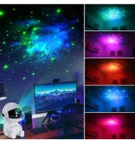 Proyector De Estrellas Y Astronauta Galaxy LED Luz Nocturna Decorativa Para Habitación Regalo Para Niños Lámpara De Decoración Del Piso - details 7
