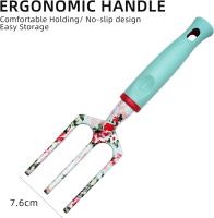 Juego De Jardinería, Juego De Herramientas De Jardinería De 4 Piezas, Juego De Jardinería para Mujer, Podadoras, Guantes, Paleta, Verde - details 2