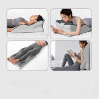 Almohada De Memoria De Espuma Para Levantar La Cama Almohadilla De Alivio De Presión Para Dormir En La Cama Conformidad Concava Material De Espuma Sin Químicos Altos - details 13