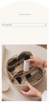 Nueva Bolsa De Maquillaje Multifuncional Para Viajes Organizador De Cosméticos De Gran Capacidad Impermeable Para Mujeres Organizador De Baño - details 3