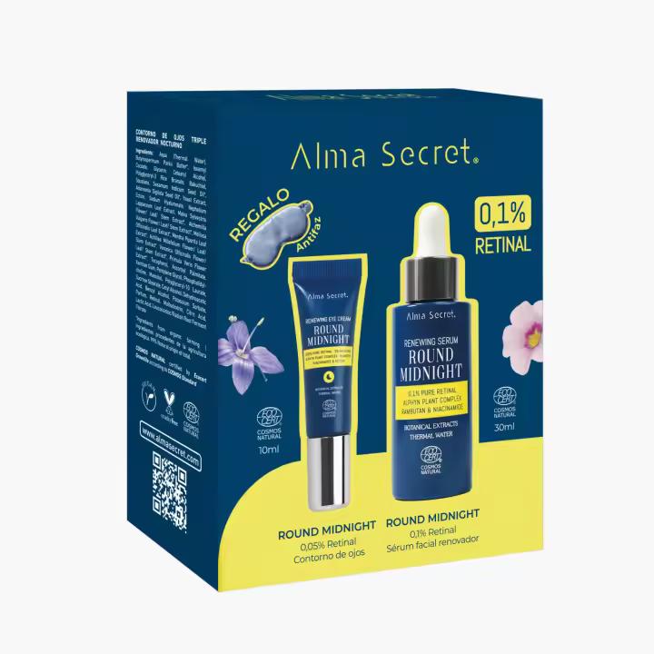 Alma Secret Pack Contorno de ojos Retinal 0.05% 10ml + Serum Retinal 0.1% 30ml + Antifaz de regalo - 1