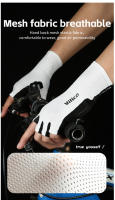 Guantes De Bicicleta Para Hombre Y Mujer Verano Transpirables Elásticos Con Almohadilla De Palma Gruesa Antideslizante Tejidos De Lavado a Mano - details 6