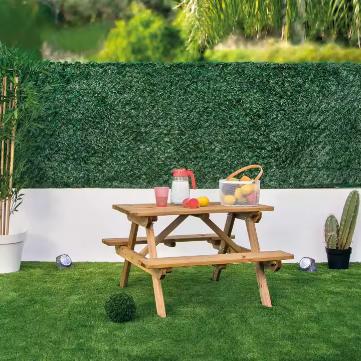 Catral | Seto Artificial Excel | Ideal Para Decoración De Jardín Y Terrazas | Diseño Elegante Y Natural  | Resistente Al Sol Y La Lluvia - 1