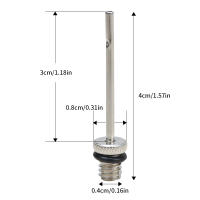 Juego De Agujas Inflables Para Baloncesto Fútbol Voleibol Accesorios De Bomba Universal Para Bolas Metal Unisex - details 0
