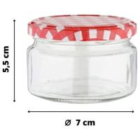 MundoTarros - Tarros de cristal con tapa de rosca de 140 ml + Ebook de 102 Recetas - Tarros para Postres, Yogur, Mermelada, o Cremas. Frascos de Vidrio Resistentes y Estancos - Incluye Etiquetas - details 0
