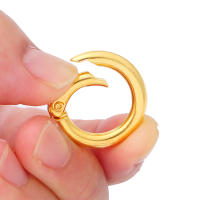 Aceros Alianza Abierta Alrededor De 10pcs Anillo Circular Hebilla De Luggage Hebilla Circular Colgante Para Luggage Anillo De Luggage De Aleación De Metal - details 4
