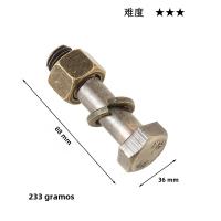 Puzzle De Metal Desafío Mental Juguete De Desbloqueo Magia Juego Educativo Divertido Para Niños Y Adultos - details 9