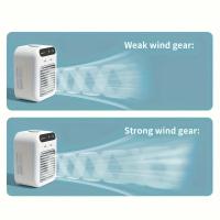 Aire acondicionado portátil todo en uno, un ventilador húmedo mini con función de enfriamiento, perfecto para uso en la oficina y en casa, manteniendo tu hogar y oficina frescos y cómodos. - details 3