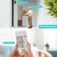 Cámara PTZ Wifi 4K 8MP HD Exterior Con Doble Pantalla Y Lente Doble Alarma De Luz De Policía Inteligente De Seguridad Doméstica Compatible Con Android Y iOS - details 6