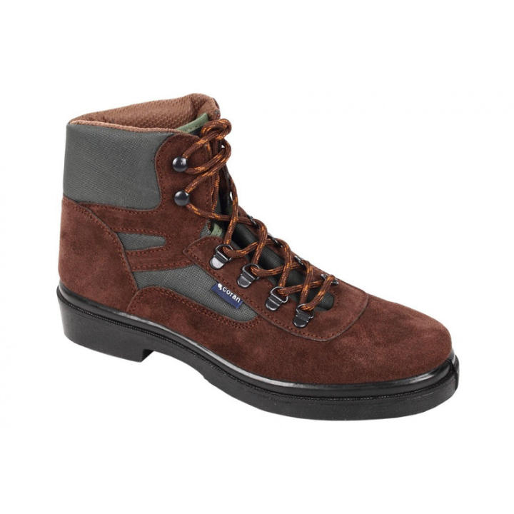 Trekking boot odial model made of canvas and padded fabric with rubber sole - size from 39 to 46 cofan
