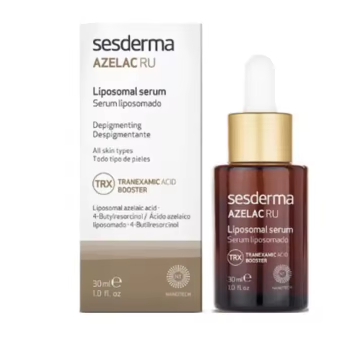 FACIALDERM SESDERMA AZELAC RU LIPOSOMAL SERUM 30ML - Unifica Tono - Triple Acción Despigmentante - 1