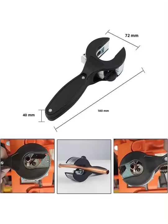 Cortador De Tubería Universal Ratcheting 8-29mm Acero Inoxidable Herramienta De Corte Para Cobre Aluminio Herramientas Manuales - 1
