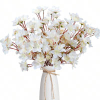 Decoración De Primavera Con Flores De Pêra Artificiales En Seda Para Casamiento Fiesta Interior Jardín Hogar - details 1