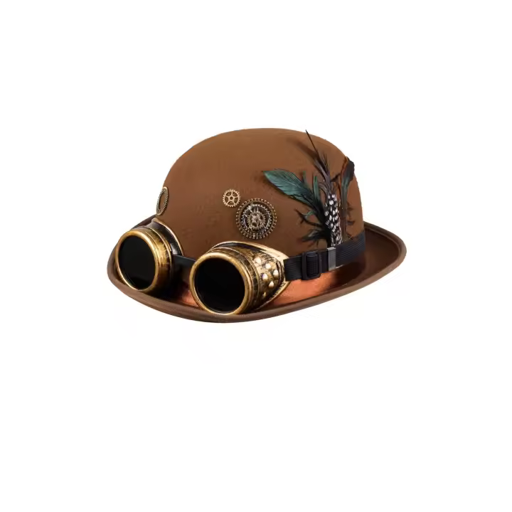 Bombín Steampunk con Gafas (Boland) - 1