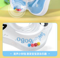 JINGPOU - Anillo de natación para bebé con doble bolsa de aire, anillo de cuello para bebé recién nacido de 0 a 12 meses, suave - details 21