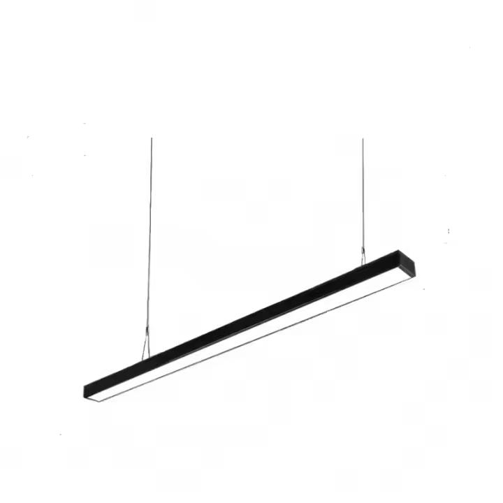 LED PANEL SUPERFICIE 118CM X 7CM X 4CM RECTANGULAR NEGRO 28W 6400K - 1