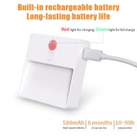 Luz Nocturna Ajustable LED Recargable Por USB Con Sensor De Movimiento Inteligente Para Dormitorio Cocina Armario Escaleras Decoración De Hogar - details 4