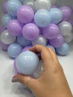 Pelotas de Colores para Piscina y Parque Infantil 5,5 cm | Pack 50-800 Unidades Sin BPA | Bolas Seguras Multicolores para Niños y Bebés en Playground y Espacios Acuáticos - details 4