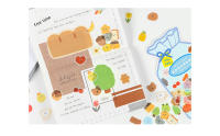 100pcs Pegatinas Decorativas De Corazón Girly Para Álbum De Memorias Estéticas Y Scrapbooking Irregular Papel >3 Años - details 8