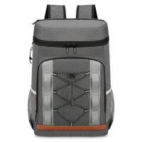 Mochila refrigeradora aislada a prueba de fugas con compartimento para el almuerzo, mochila de Camping resistente al agua para Picnics, viajes y Deportes - details 0