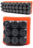 Kit De Estampado Metálico Con Herramienta De Punzón Para Joyería DIY Letras Números Alfabeto Estampillas Para Metal Cuero Oro Plata - details 6