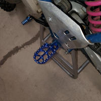 Peatines De Pies Para Motocicleta Yamaha WR250 WR200 WR500 XT250 Piezas De Pedal De Aluminio Accesorios Para Bicicletas De Tierra - details 8