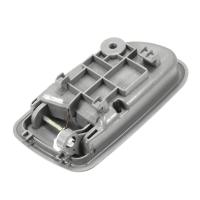 Manija Interior De Puerta Delantero Izquierda Y Derecha Para KIA PICANTO EURO STAR NAZA SURIA 2004-2010 Color Gris ABS PLASTIC CHROME - details 5