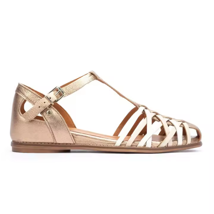 Shoes Sandalias Mujer marca Pikolinos modelo W3D-0665Clc1 para mujer en color champan - 1
