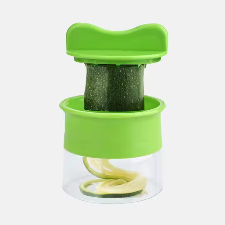 Spiralizer Portátil Para Verduras Y Frutas Corte De Ensalada Ajustable Rallador Rotativo Herramientas De Cocina Item - 1