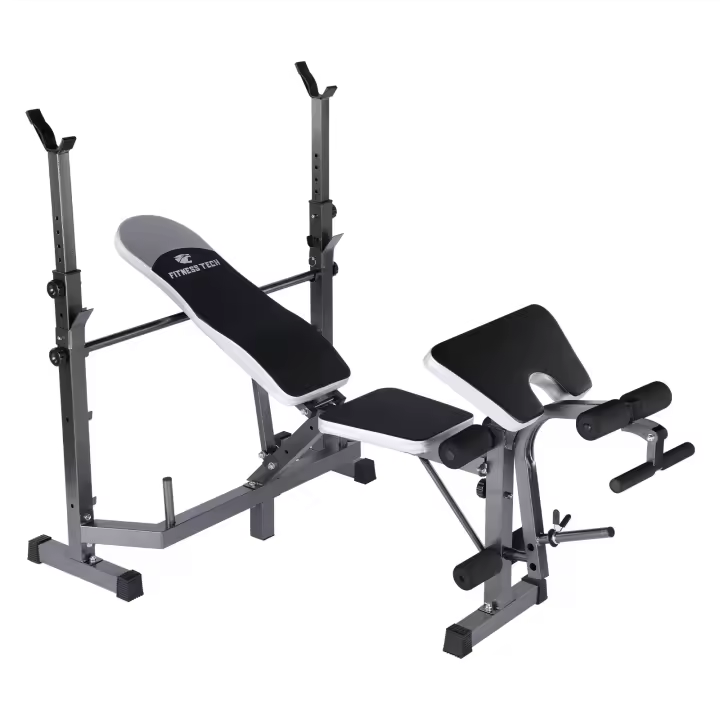 Fitness Tech Multiestación press banca reclinable Bancos de ejercicio - 1